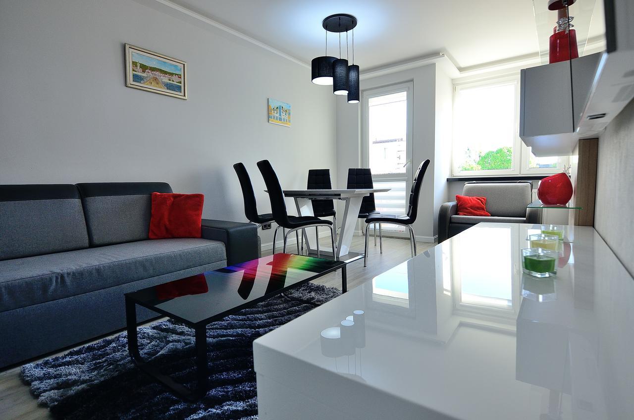 Victus Apartamenty, Apartament Tesla Сопот Екстериор снимка